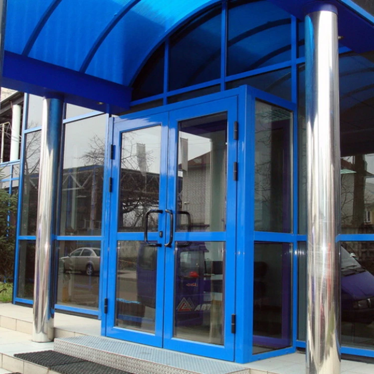 Aluminium Tür 1270 x 2200 mm Profil MB70