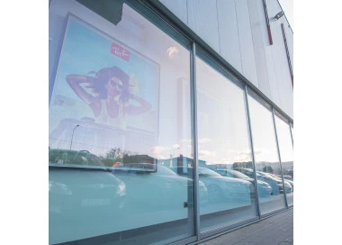 Aluminium Fenster Dreh 1200 x 1200 mm Aluprof MB 79N