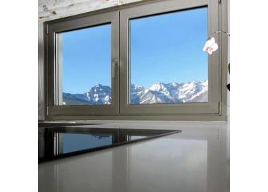 Aluminium Fenster Festverglasung 600 x 2000 mm MB 79N