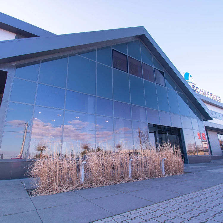 Aluminium Fenster Festverglasung 300 x 1800 mm MB 79N