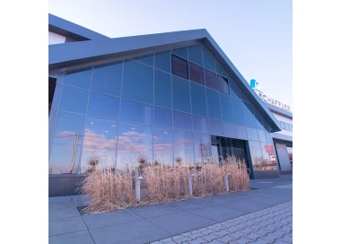 Aluminium Fenster Festverglasung 300 x 1800 mm MB 79N