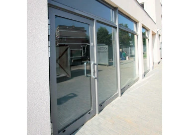 Aluminium Fenster Festverglasung 300 x 1800 mm MB 79N