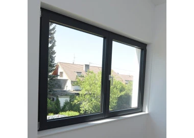 Aluminium Fenster Festverglasung 300 x 1800 mm MB 79N