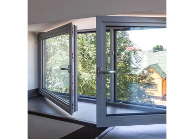 Aluminium Brandschutzfenster EI60 500 x 1200 mm MB78EI