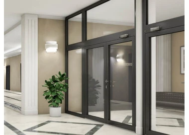 Aluminium Brandschutzfenster EI60 3000 x 1500 mm MB78EI