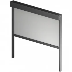 Senkrechtmarkise ZiiiP 120 - 100 x 200 mit Antrieb