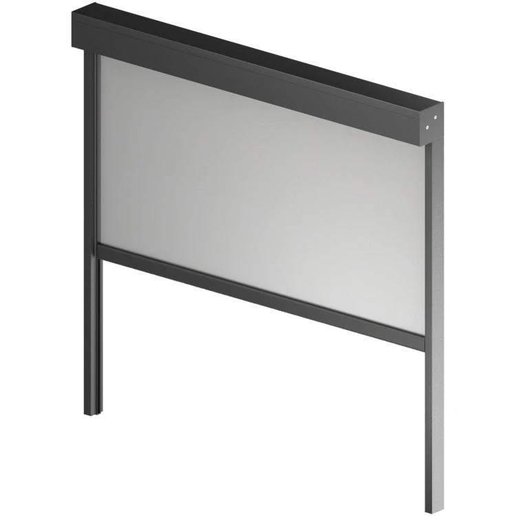 Senkrechtmarkise ZiiiP 120 - 100 x 150 mit Antrieb