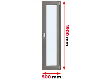 Aluminium Fenster 500 x 1900 mm MB 79N