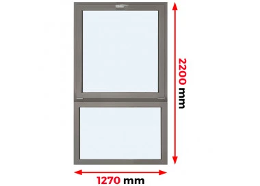 Aluminium Fenster 1270 x 2200 mm MB-79N