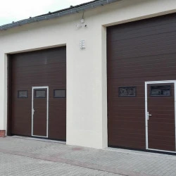 Industrie Sektionaltor 400 x 425 cm - Braun (RAL 8014) 2