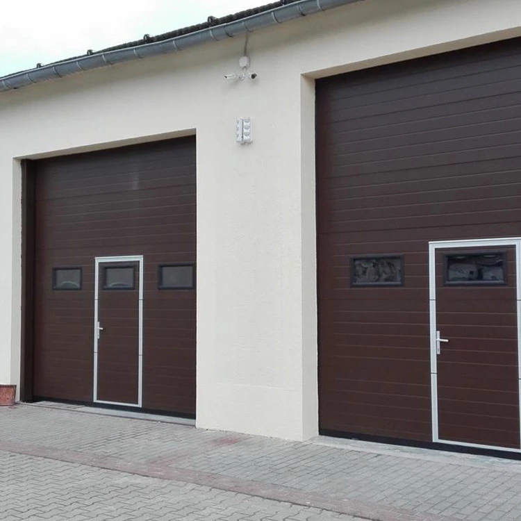 Industrie Sektionaltor 400 x 425 cm - Braun (RAL 8014)