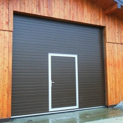 Industrie Sektionaltor 375 x 400 cm - Braun (RAL 8014) 2