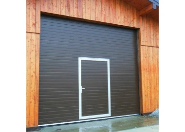 Industrie Sektionaltor 375 x 400 cm - Braun (RAL 8014)