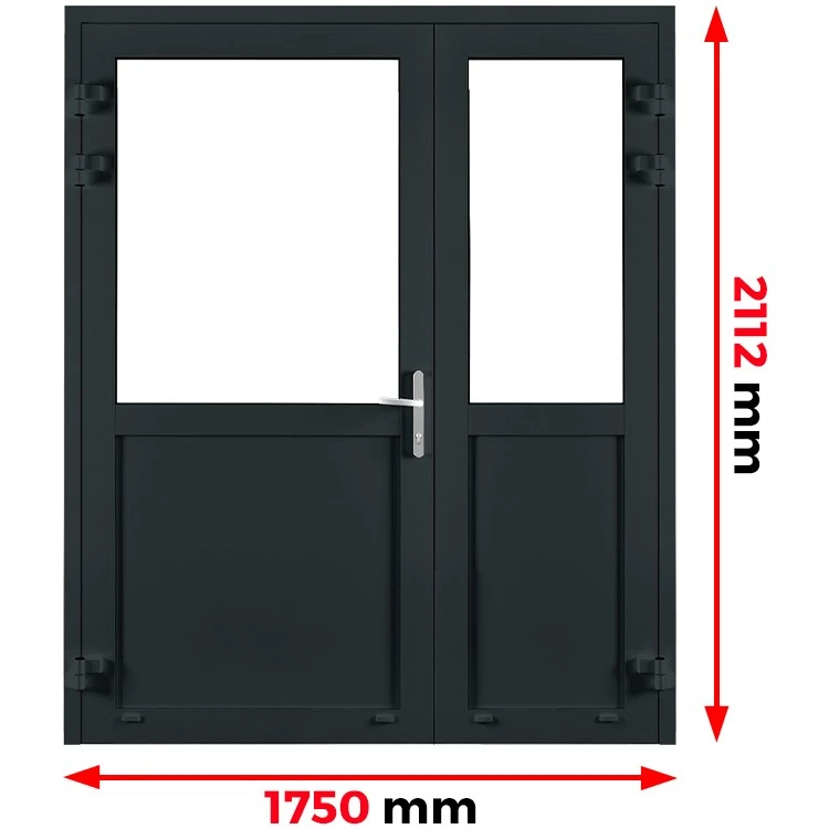 Aluminium Sicherheitsglass 1750 x 2112 mm MB-70