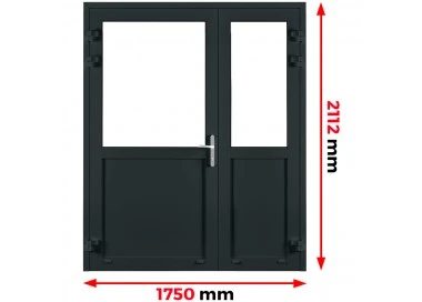 Aluminium Sicherheitsglass 1750 x 2112 mm MB-70
