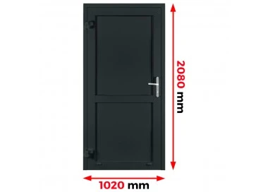 Aluminium Tür 1020 x 2080 mm Aluprof MB45