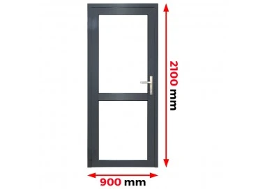 Aluminium Tür 900 x 2100 mm MB-70