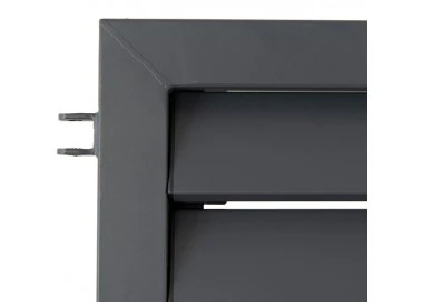 Modern Doppelflügeltor BR.12.2.2 (Jalousie)