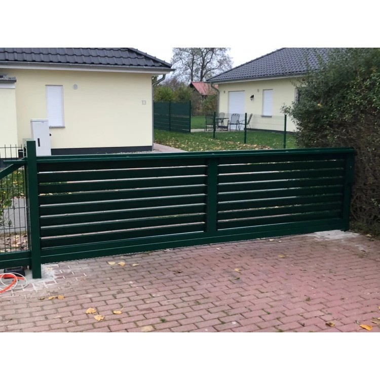 Modern Doppelflügeltor BR.12.2.2 (Jalousie)