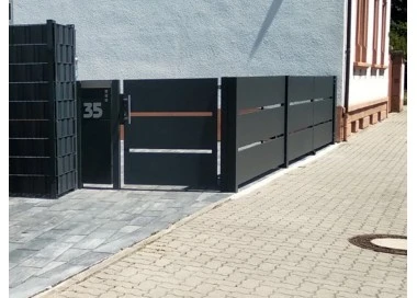 Modern Doppelflügeltor BR.16.2.2