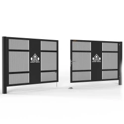 Modern Doppelflügeltor BR.42.2.2