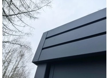 Carport Stahl Modern Garagen 6x6m Wande 6+0