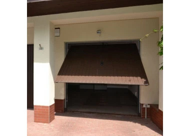 Stahl Garagentor Schwingtor - Breite: 230 cm x Höhe: 200-300 cm