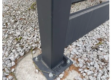 Carport Stahl Modern Garagen 3x6m Wande 3+1