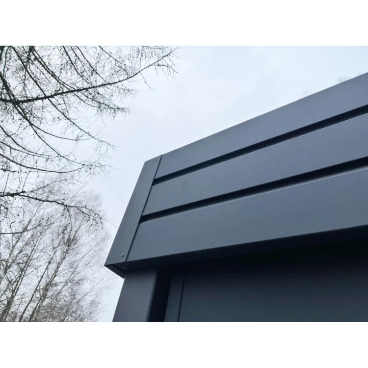 Carport Stahl Modern Garagen 3x6m Wande 3+1