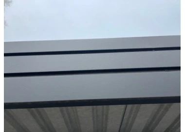 Carport Stahl Modern Garagen 3x6 m Wande 2+0