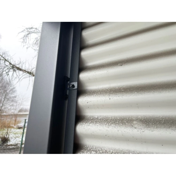 Carport Stahl Modern Garagen 3x6 m Wande 2+0