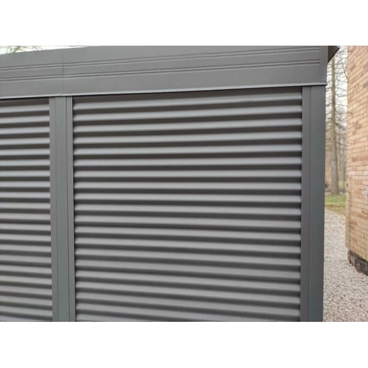 Carport Stahl Modern Garagen 3x6m Wande 4+0