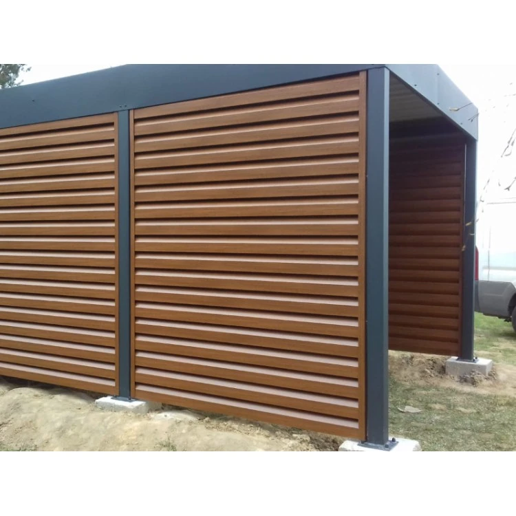Carport Stahl Modern Garagen 3x6m