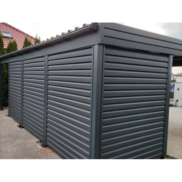 Carport Stahl Modern Garagen 3x6m