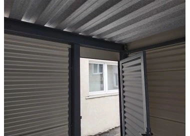 Carport Stahl Modern Garagen 3x6m
