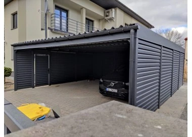Carport Stahl Modern Garagen 3x6m