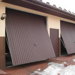 Stahl Garagentor Schwingtor - 240 x 215 cm - RAL 8017 2