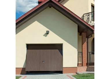 Stahl Garagentor Schwingtor - Breite: 300 cm x Höhe: 200-250 cm