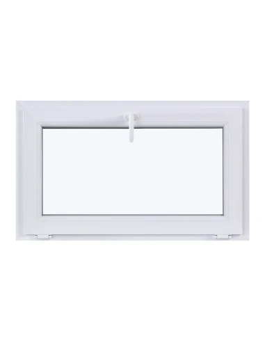 Kunststofffenster KIPP 1000 x 600 mm Zweifachverglasung Weiß - SOFORT VERFÜGBAR