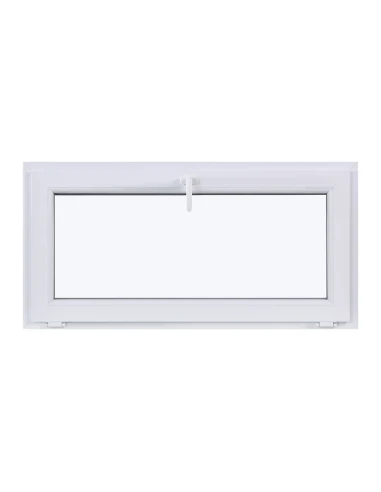 Kunststofffenster KIPP 1200 x 600 mm Zweifachverglasung Weiß - SOFORT VERFÜGBAR
