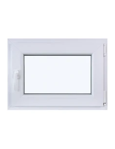 Kunststofffenster DREH/KIPP 700 x 500 mm Zweifachverglasung Weiß - SOFORT VERFÜGBAR
